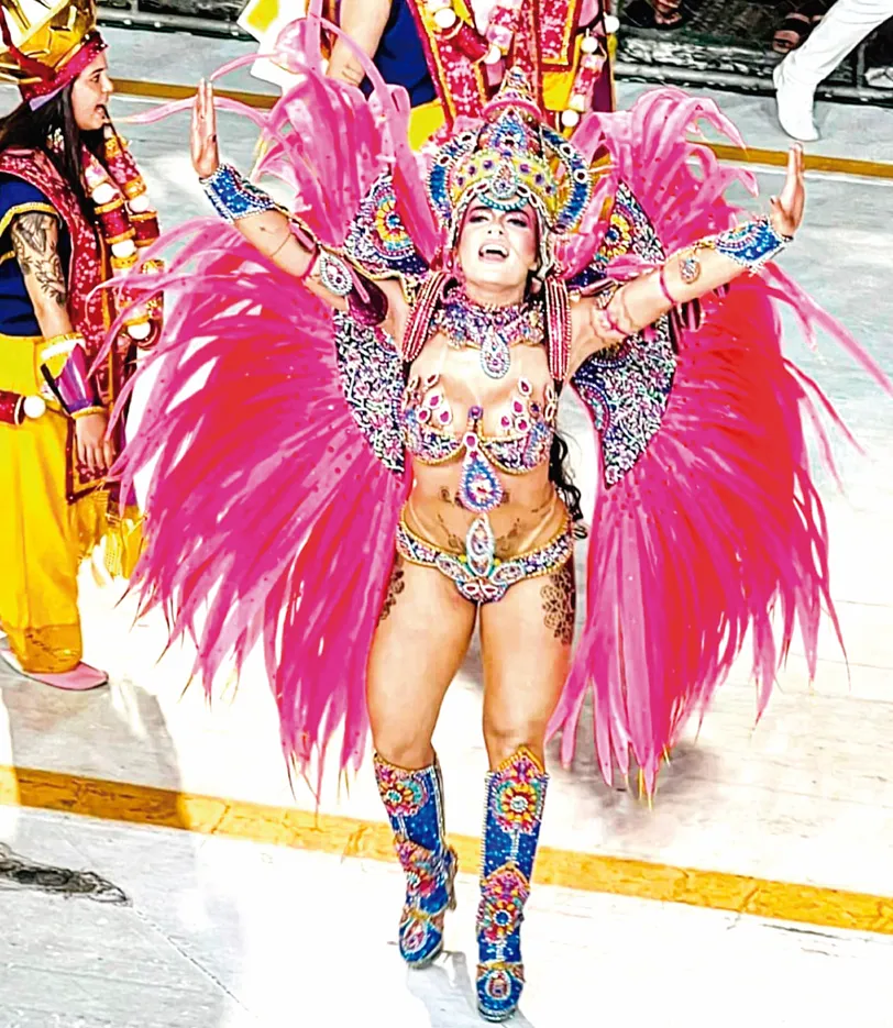 Imagem ilustrativa da imagem Musas se preparam para brilhar no Carnaval