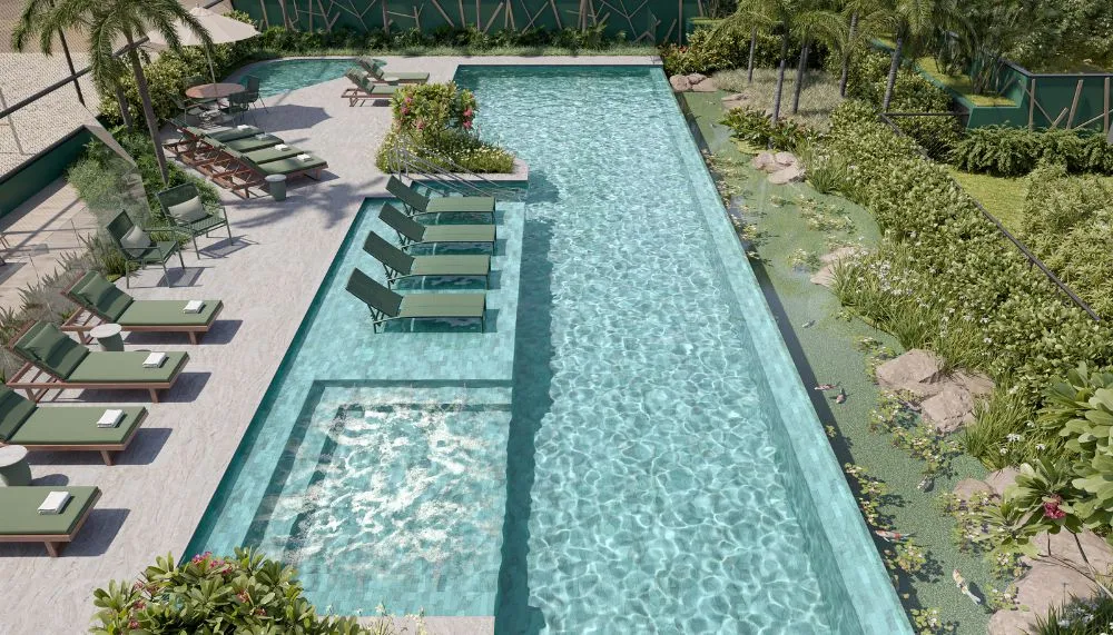 Imagem ilustrativa da imagem Com piscina de "borda infinita": veja como será o prédio mais alto de Vitória