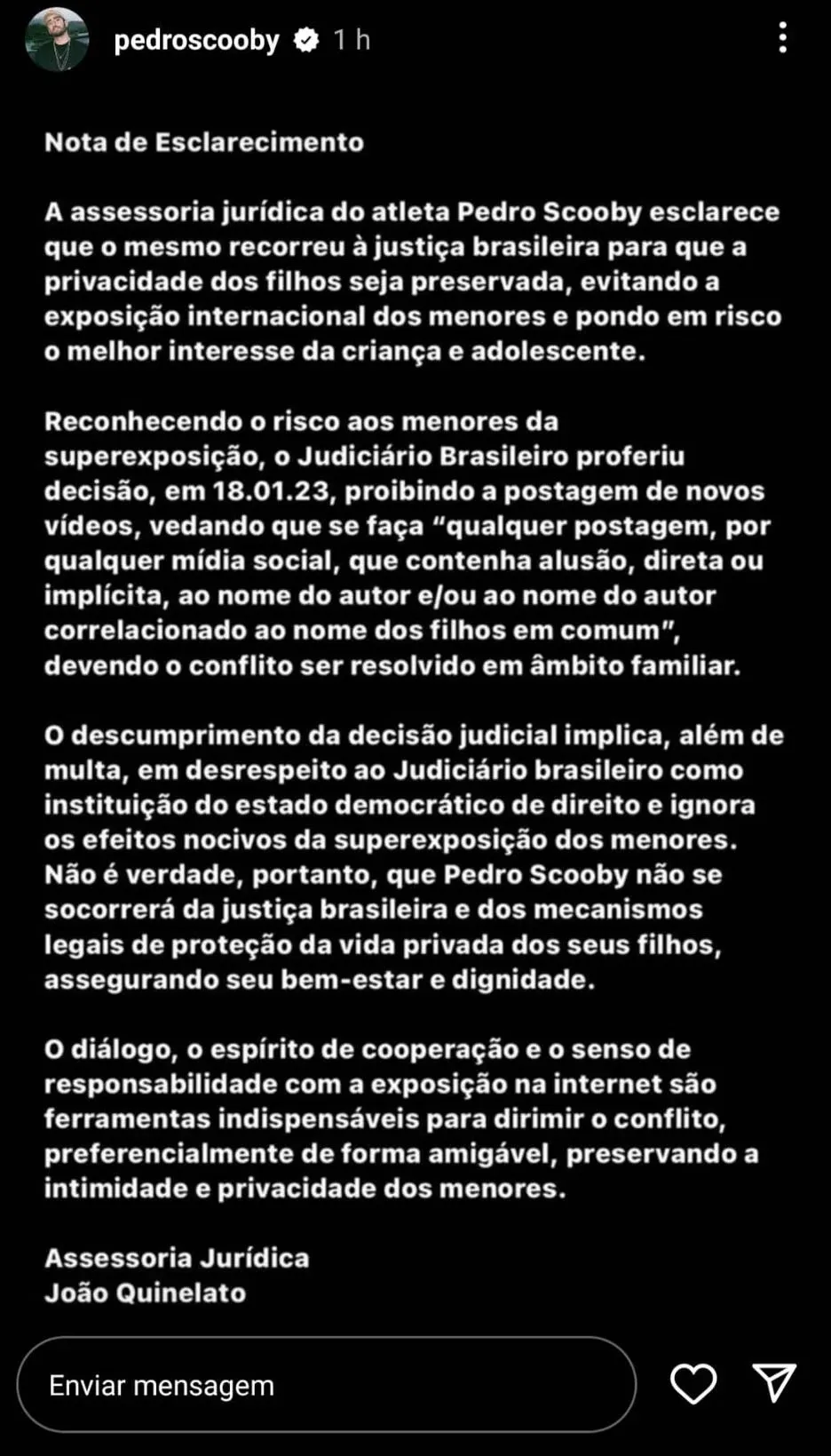 Imagem ilustrativa da imagem Defesa de Luana Piovani nega que atriz esteja descumprindo ordem judicial