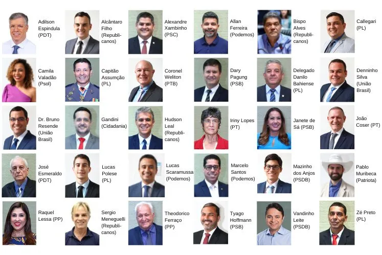 Imagem ilustrativa da imagem Posse de deputados do ES eleitos em 2022 acontece nesta quarta. Veja lista