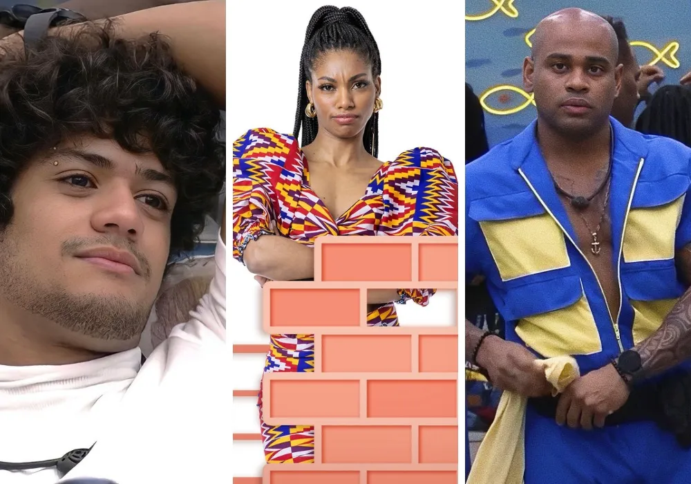 Imagem ilustrativa da imagem Cezar, Gabriel Santana e Tina estão no terceiro Paredão do BBB 23