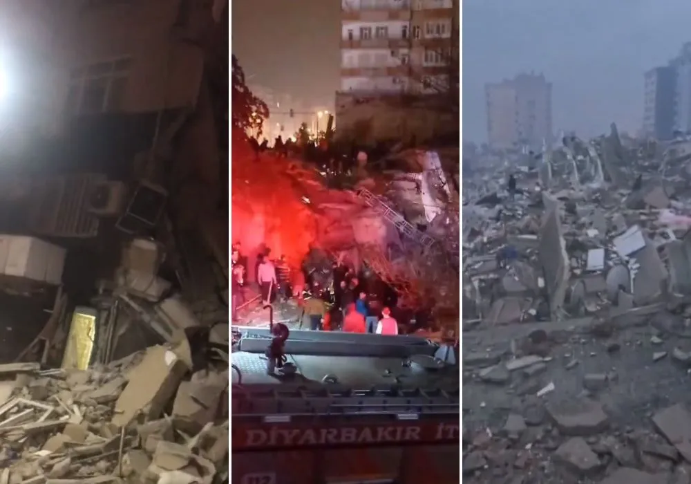 Imagem ilustrativa da imagem Terremoto deixa mais de 4.300 mortos e milhares de feridos na Turquia e na Síria