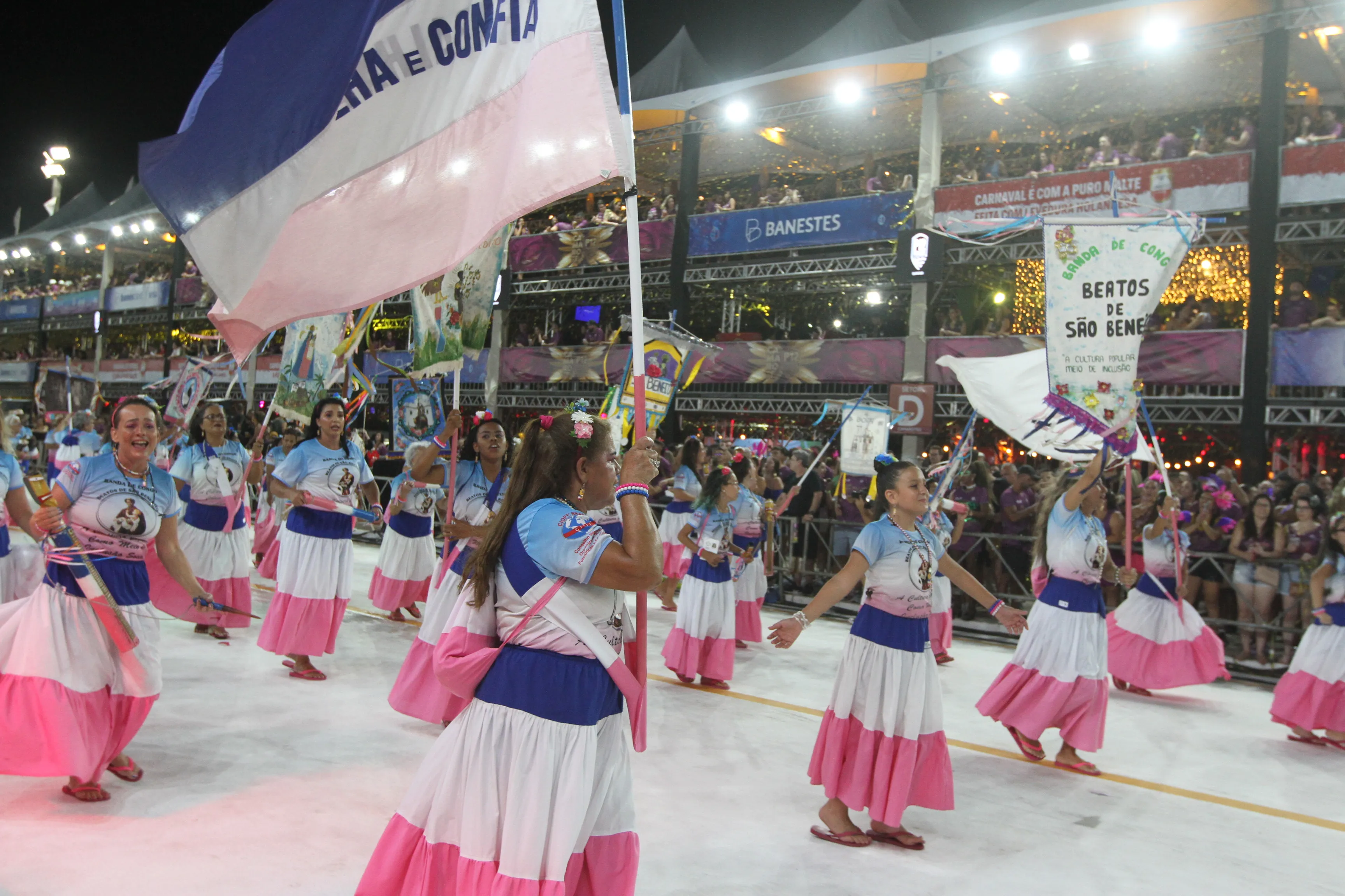 Imagem ilustrativa da imagem Veja como foi o desfile da Unidos da Piedade no Carnaval de Vitória