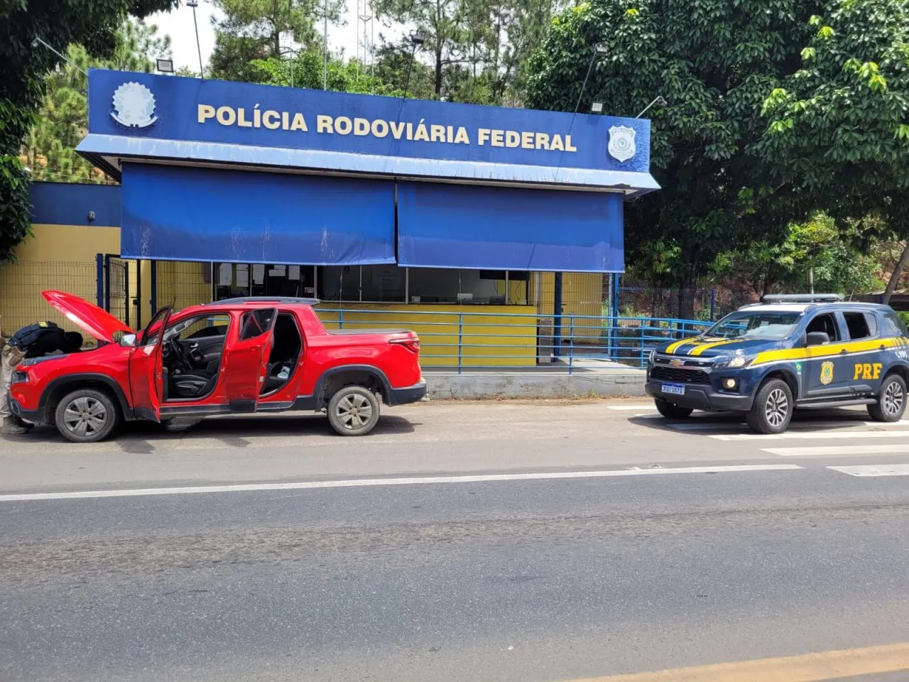 Imagem ilustrativa da imagem Após trocar cabeças de gado por caminhonete roubada, homem é preso pela PRF