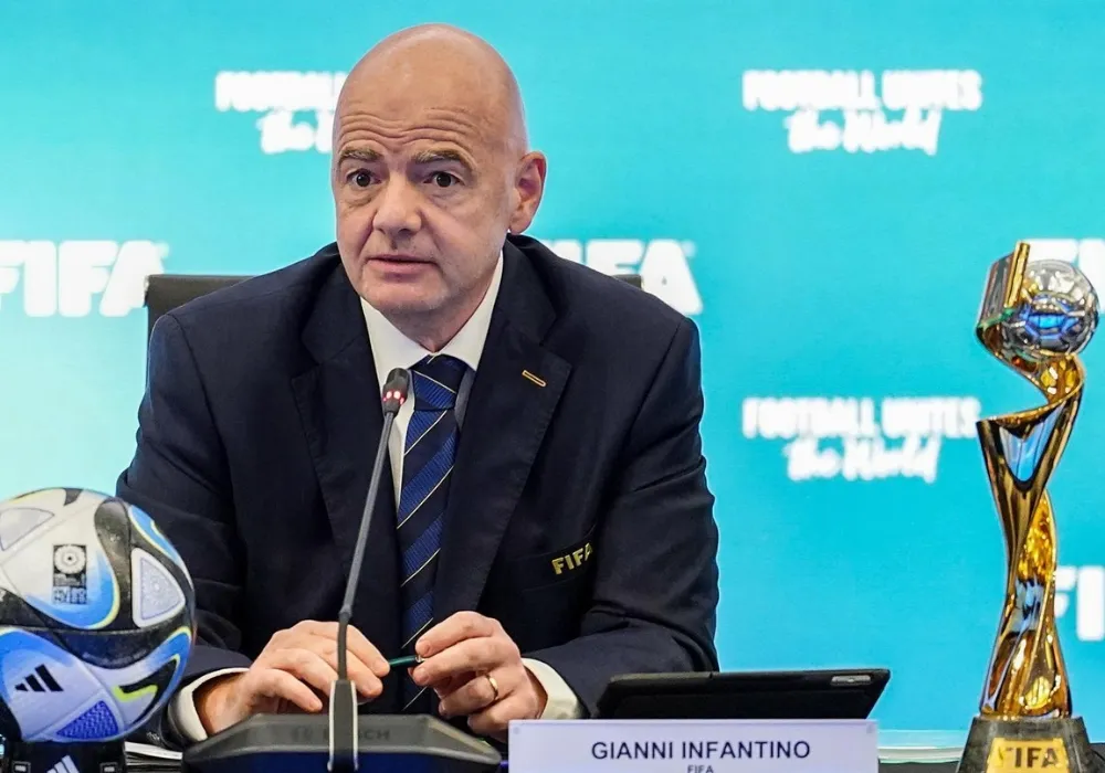 Imagem ilustrativa da imagem Infantino é reeleito presidente da Fifa e permanece no cargo até 2027