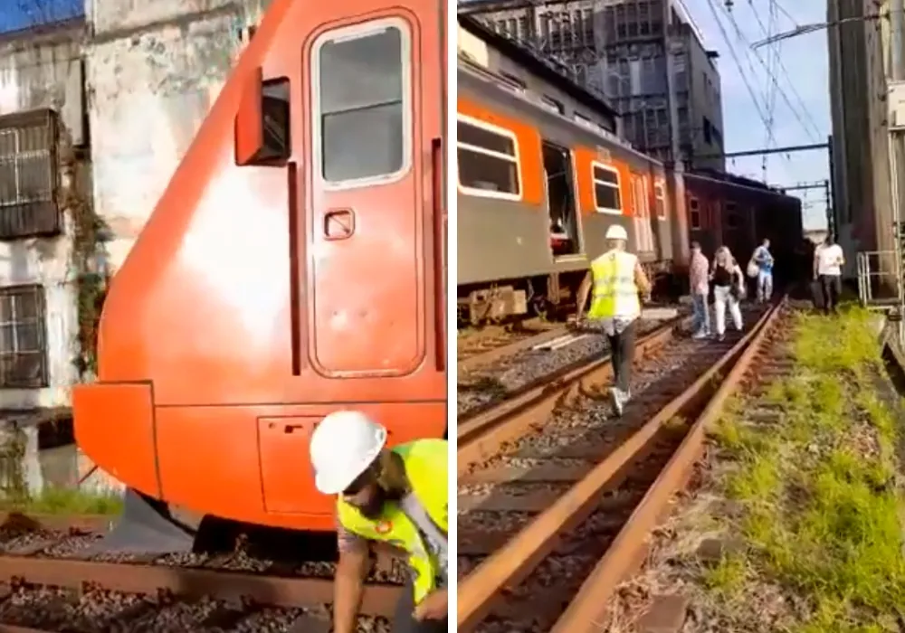 Imagem ilustrativa da imagem Linha de metrô tem novo descarrilamento nesta quinta-feira em SP