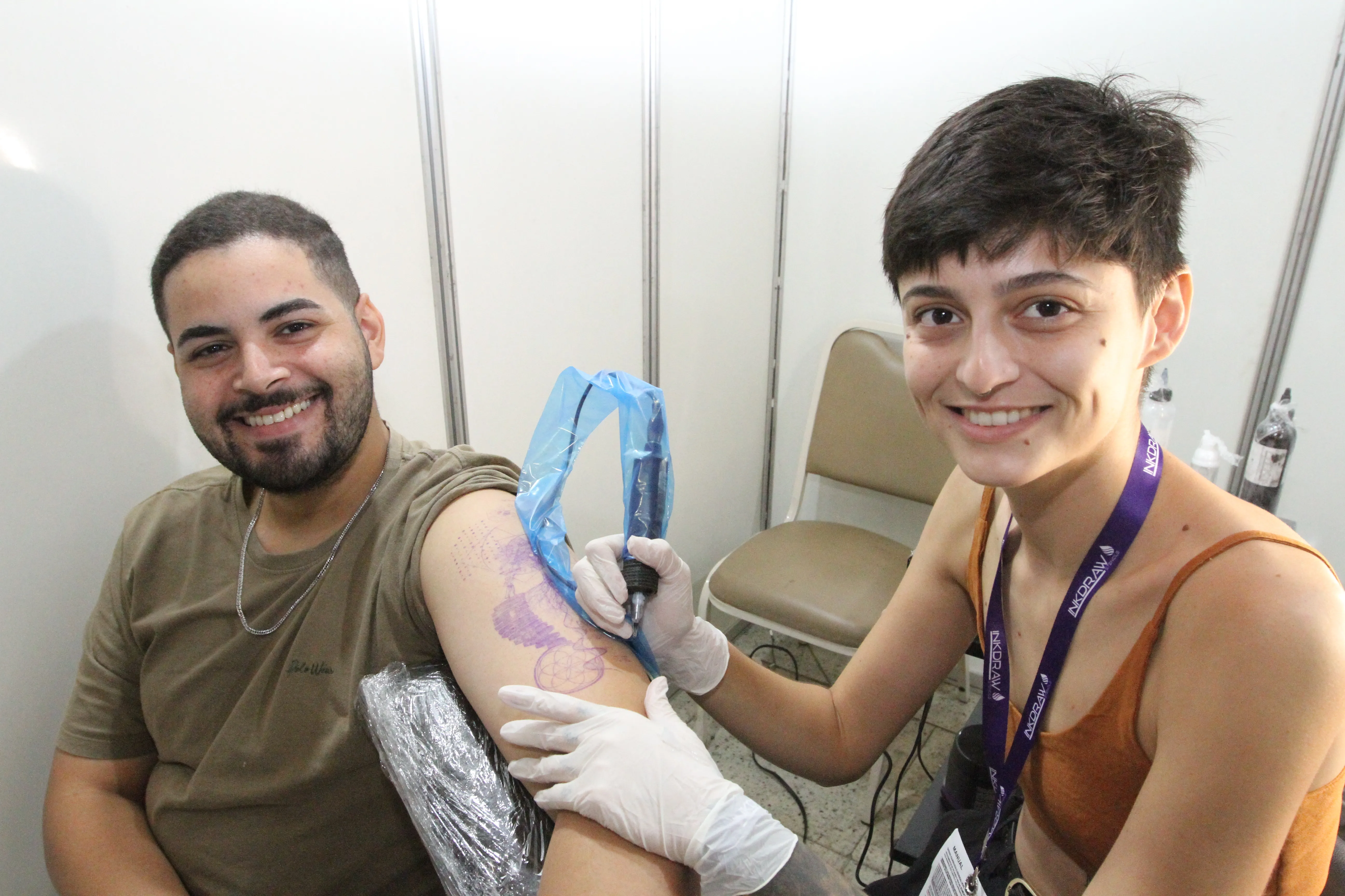 Imagem ilustrativa da imagem Novas tecnologias facilitam escolha da tatuagem