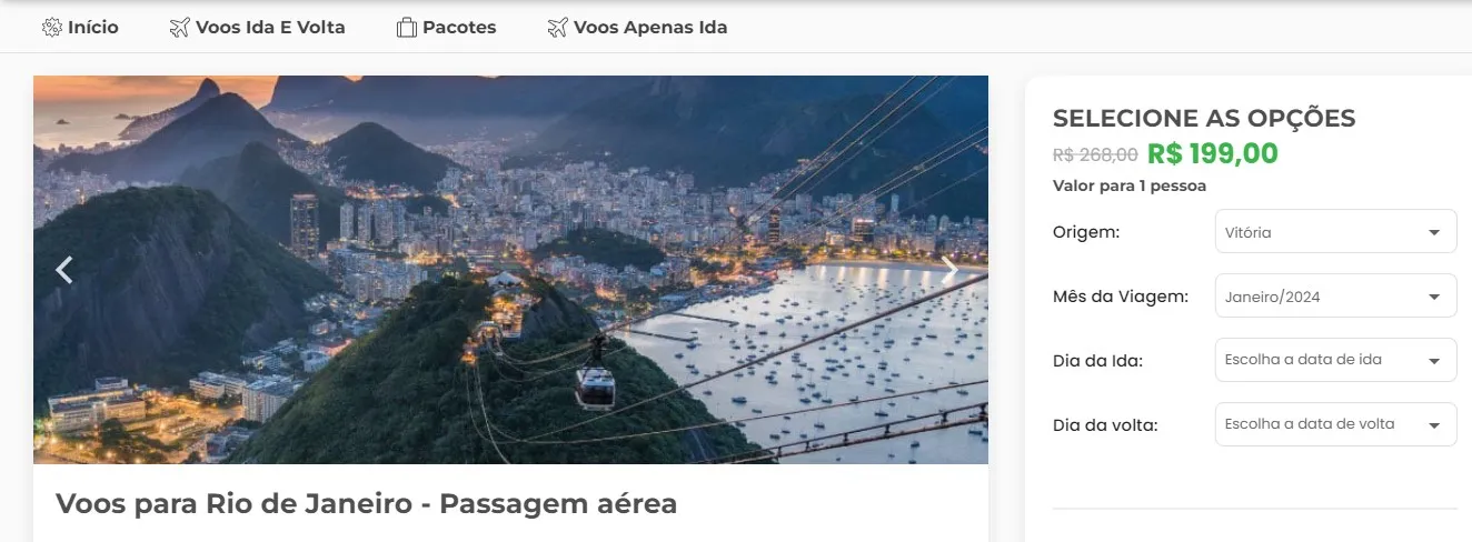 Imagem ilustrativa da imagem Voos de Vitória para Salvador e Fortaleza por apenas R$ 251