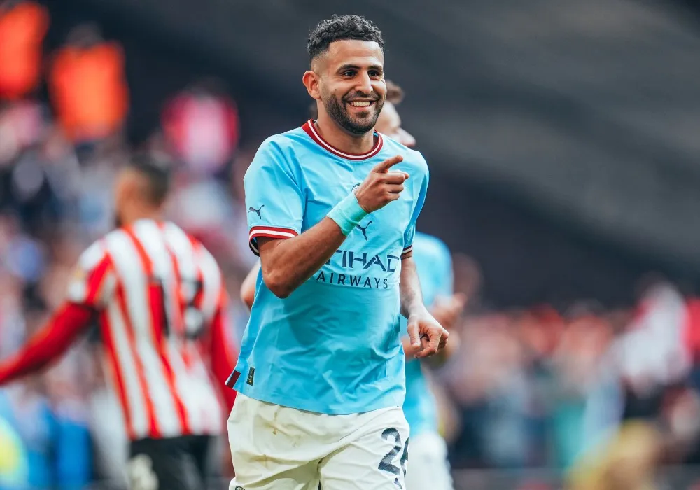 Imagem ilustrativa da imagem City vence com três gols de Mahrez e vai à final da Copa da Inglaterra