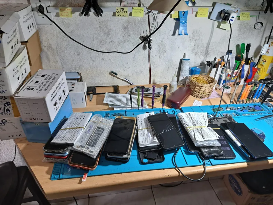 Imagem ilustrativa da imagem Polícia apreende celulares e computadores vendidos na Serra