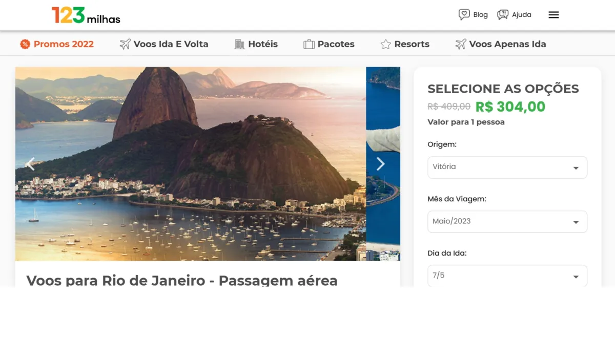 Imagem ilustrativa da imagem Voos de Vitória para várias capitais a partir de R$ 227 (ida e volta)
