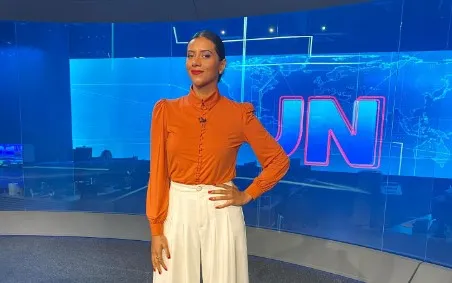 Imagem ilustrativa da imagem Jornalista Aline Midlej anuncia que está grávida e revela sexo do bebê