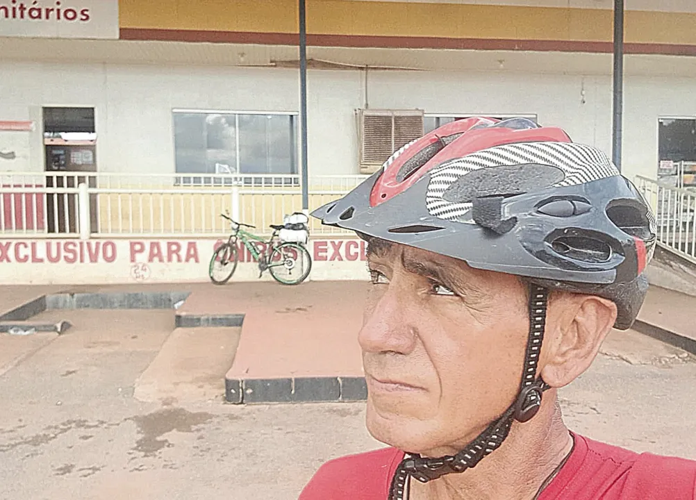 Imagem ilustrativa da imagem Morador de Aracruz pedala nove horas por dia para ir a Brasília