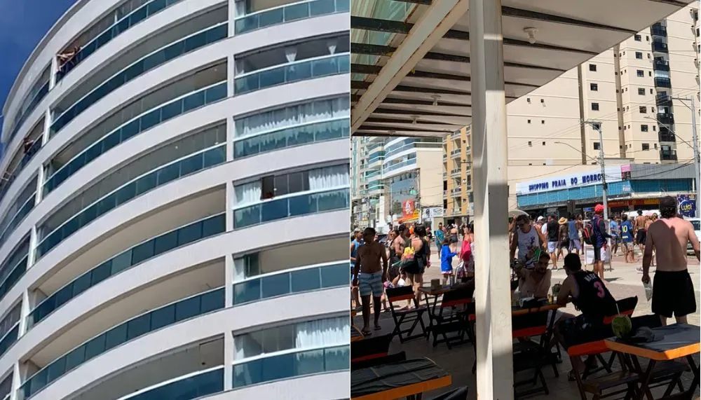 Imagem ilustrativa da imagem Turistas surpreendem banhistas em Guarapari com "chuva de dinheiro"