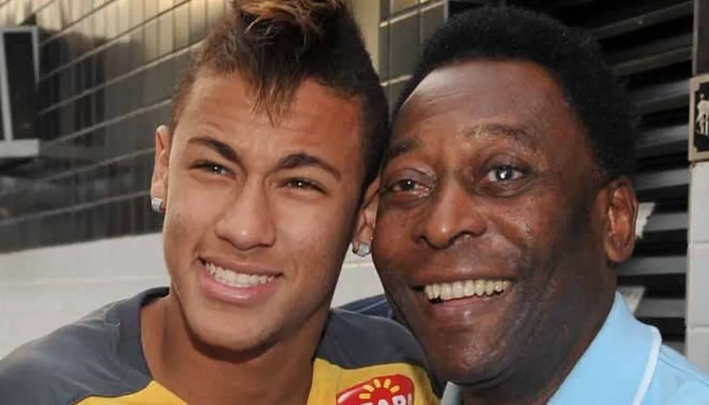 Imagem ilustrativa da imagem Neymar se despede de Pelé: "Deu voz aos pobres, aos negros, ao Brasil"