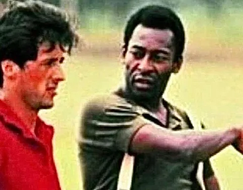 Imagem ilustrativa da imagem Sylvester Stallone faz homenagem a Pelé nas redes sociais