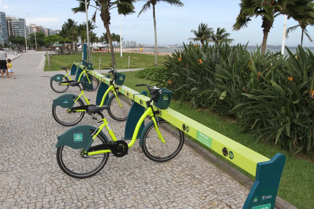 Imagem ilustrativa da imagem Novos serviços de bicicletas compartilhadas em Vitória