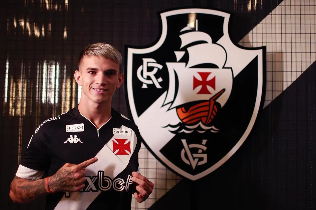 Imagem ilustrativa da imagem Vasco anuncia a contratação do argentino Luca Orellano