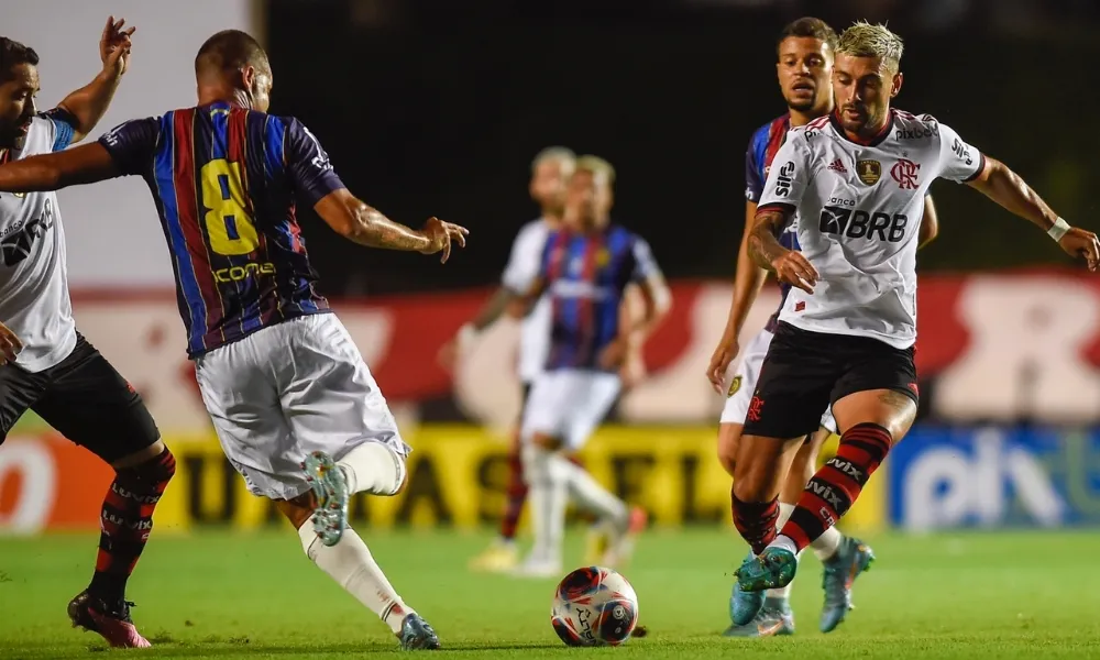 Imagem ilustrativa da imagem Flamengo fica no empate contra o Madureira no Kleber Andrade