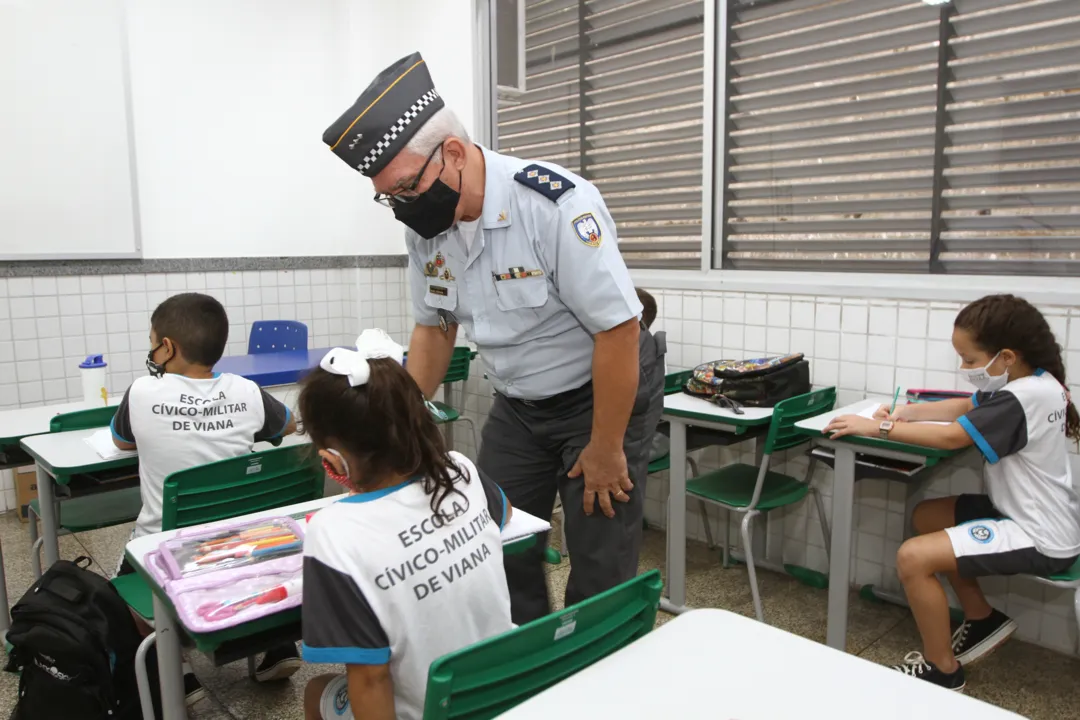 Imagem ilustrativa da imagem Escola militar do ES já tem 630 alunos em lista de espera