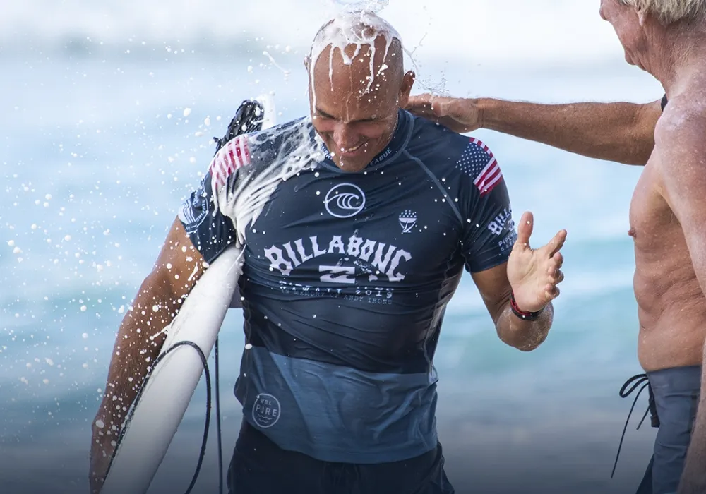 Imagem ilustrativa da imagem Kelly Slater vê 'chama se apagando' e, aos 51, aproxima-se do adeus