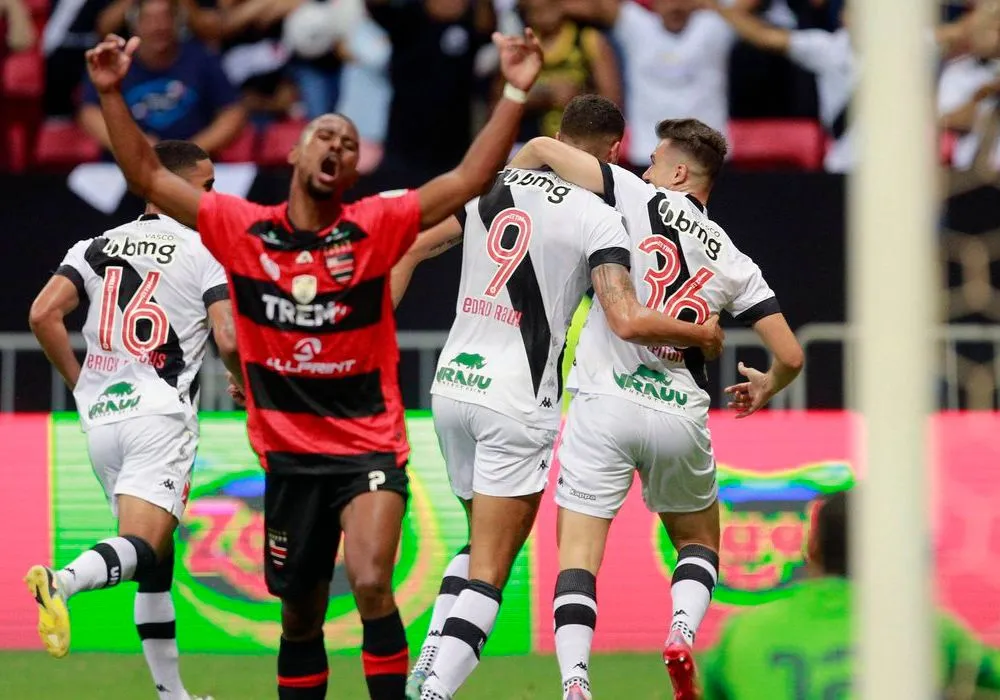 Imagem ilustrativa da imagem Vasco goleia o Trem e avança para segunda fase da Copa do Brasil