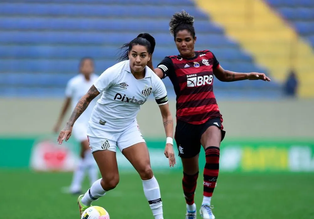 Imagem ilustrativa da imagem Santos e Flamengo abrem nova edição do Brasileiro Feminino nesta sexta