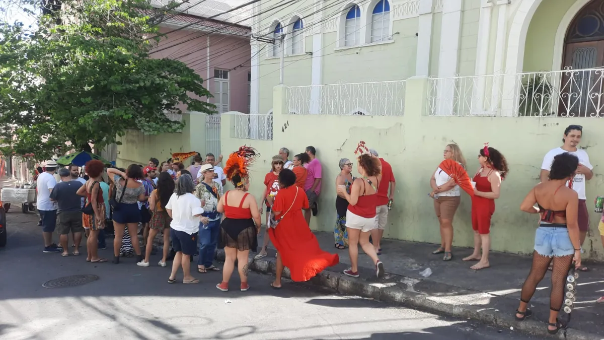 Imagem ilustrativa da imagem Foliões protestam contra decisão de suspender blocos de Carnaval em Vitória