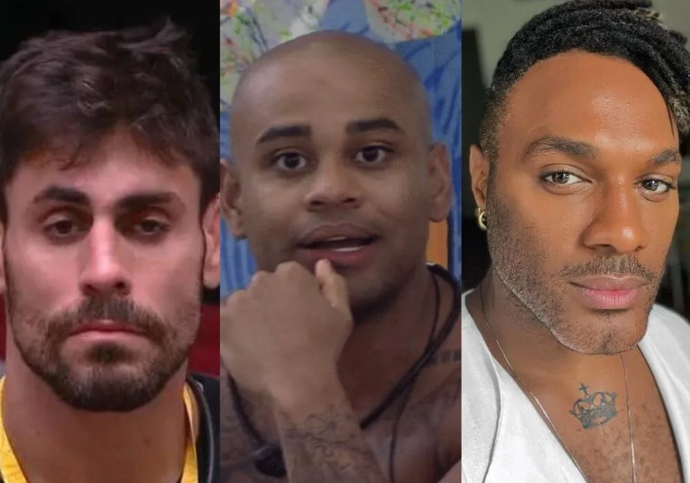 Imagem ilustrativa da imagem Cara de Sapato, Cezar e Fred Nicácio se enfrentam no Paredão do BBB 23