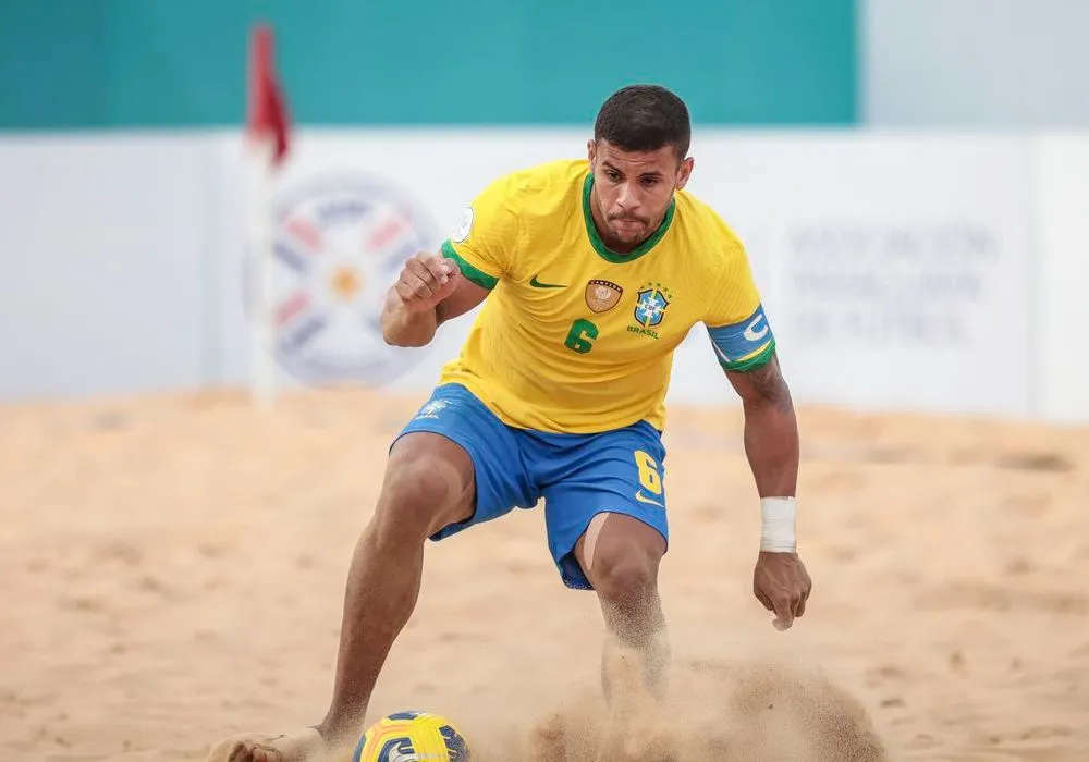 Imagem ilustrativa da imagem Seleção brasileira é convocada para a Copa América de Beach Soccer