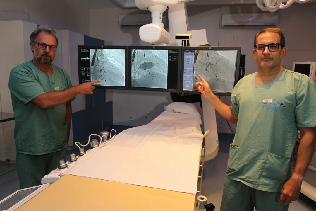 Imagem ilustrativa da imagem Operação inédita no mundo salva paciente em Vitória