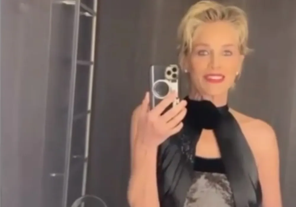Imagem ilustrativa da imagem Sharon Stone diz que perdeu guarda do filho por causa de atuação em filme