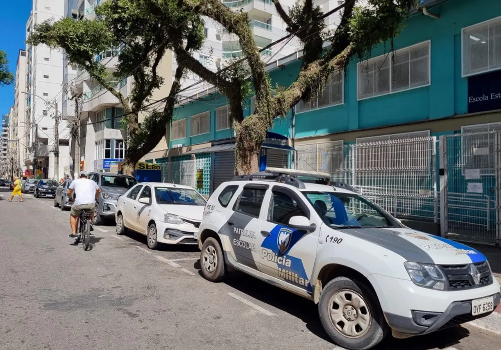 Imagem ilustrativa da imagem Escola de Guarapari tem ameaça de atentado e deixa pais e alunos apreensivos