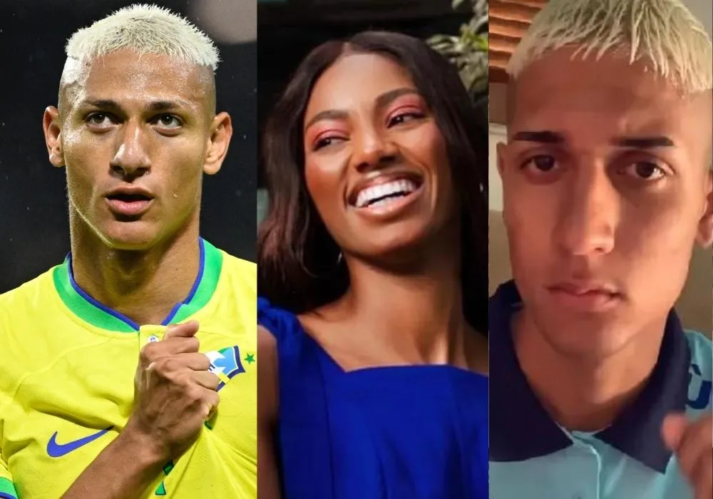 Imagem ilustrativa da imagem Richarlison nega ter ficado com Tina no Carnaval e 'culpa' sósia