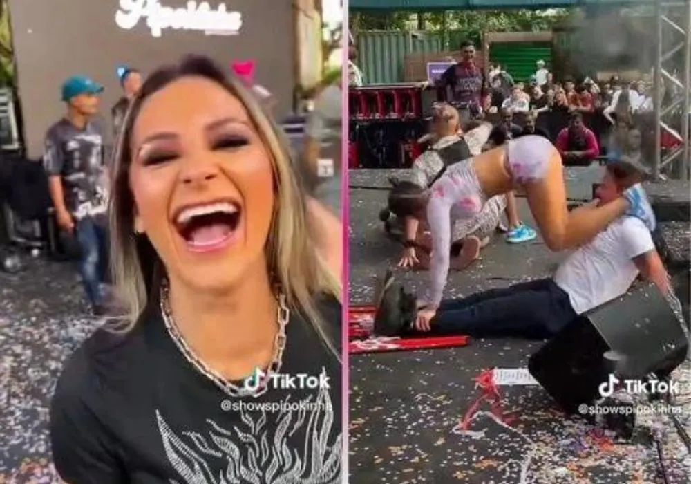 Imagem ilustrativa da imagem VÍDEO | Filha é criticada ao levar pai para tomar "surra" de MC Pipokinha