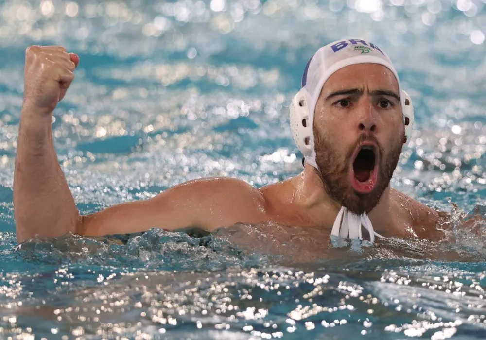 Imagem ilustrativa da imagem Brasil derrota Argentina, é vice do Pan de polo aquático e vai ao Mundial