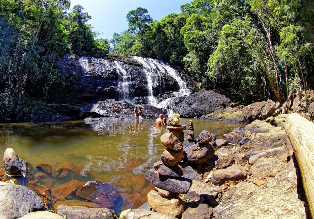 Imagem ilustrativa da imagem Montanhas e cachoeiras a 20 minutos da orla de Guarapari