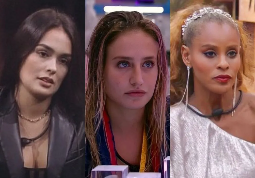 Imagem ilustrativa da imagem Aline, Bruna e Larissa se enfrentam em último Paredão do BBB 23