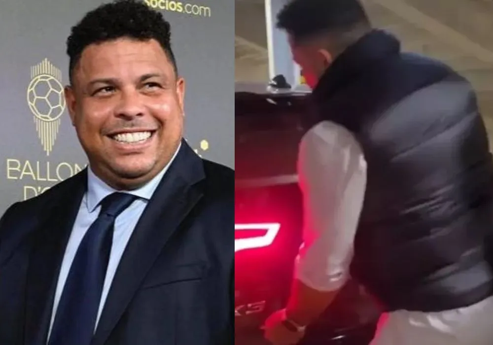 Imagem ilustrativa da imagem Ronaldo Fenômeno explica vídeo onde é flagrado tirando homem do porta-malas