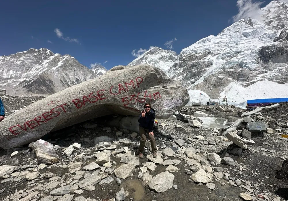 Imagem ilustrativa da imagem Capixaba comemora aniversário de 40 anos no Everest