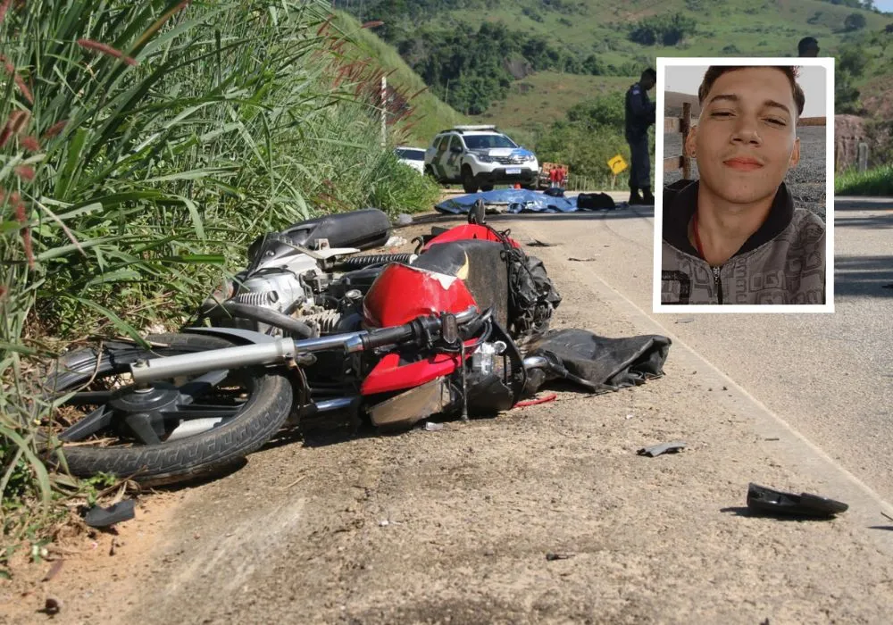 Imagem ilustrativa da imagem Motociclista de 23 anos morre após acidente a caminho do trabalho no ES