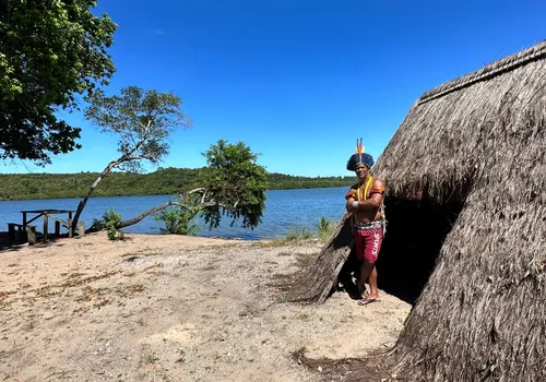 
          Imagem ilustrativa da imagem Aldeia fica aberta para visitantes todos os dias em Aracruz
          