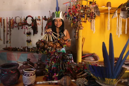 
          Imagem ilustrativa da imagem Aldeia fica aberta para visitantes todos os dias em Aracruz
          