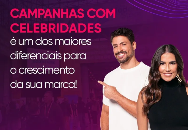 Cauã Reymond e Déborah Secco estrelam as campanhas