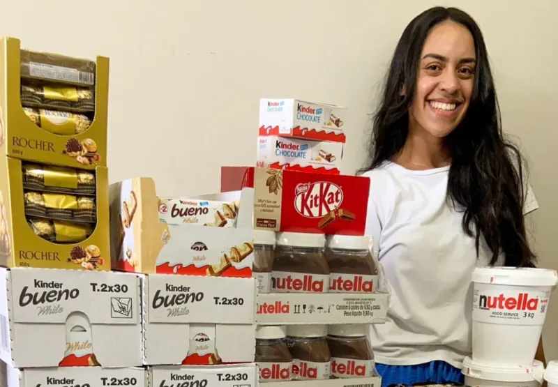 Lívia Gomes  tornou-se proprietária de uma empresa de doces em Linhares, no Norte do Estado