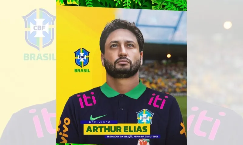 Imagem ilustrativa da imagem Arthur Elias assume o lugar de Pia Sundhage na seleção brasileira feminina