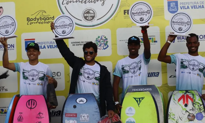 Imagem ilustrativa da imagem Campeões da 4ª etapa do Circuito Brasileiro de Bodyboarding são definidos