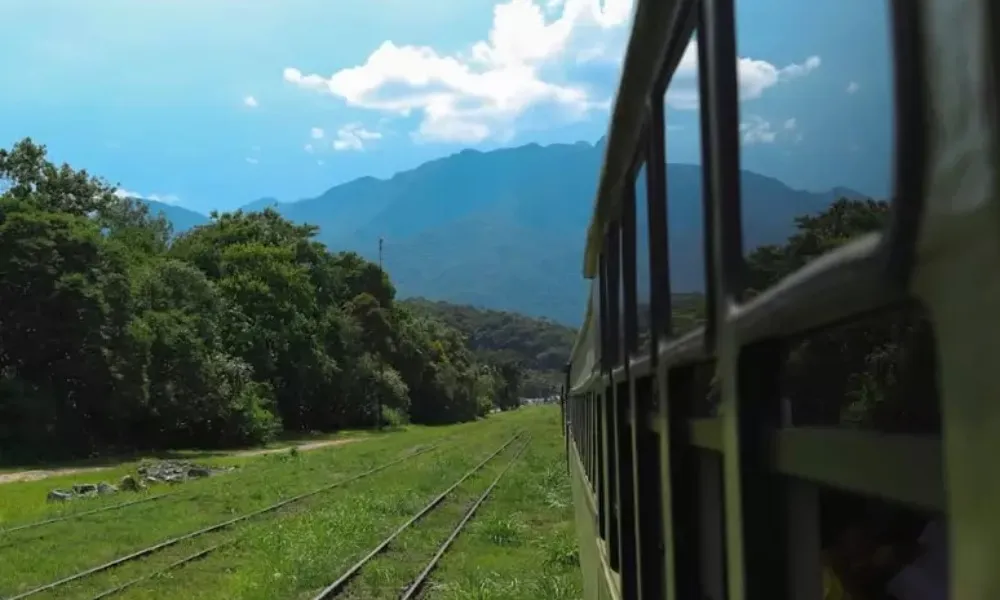 Imagem ilustrativa da imagem Ciclone: trem com quase mil passageiros fica oito horas preso no PR