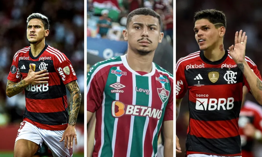 Imagem ilustrativa da imagem Dupla do Flamengo e volante do Fluminense se apresentam à Seleção Brasileira