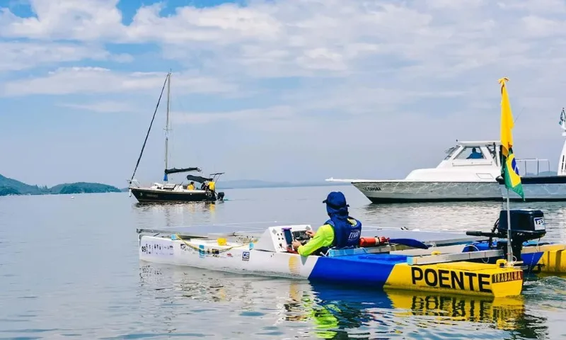 Imagem ilustrativa da imagem Estudantes capixabas conquistam bicampeonato em rally de barcos solares